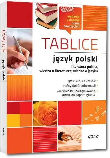 Tablice Język polski (literatura polska...) GREG - praca zbiorowa