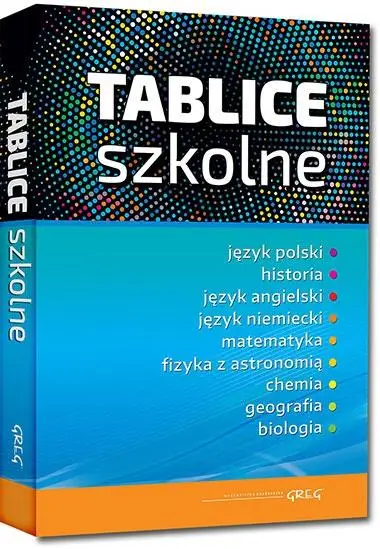 Tablice szkolne - wszystkie przedmioty TW GREG - praca zbiorowa