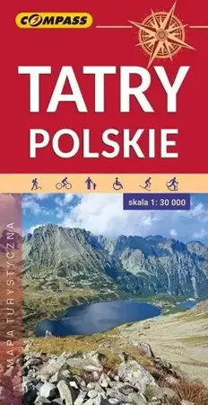 Tatry Polskie Mapa turystyczna 1:30 000 - praca zbiorowa