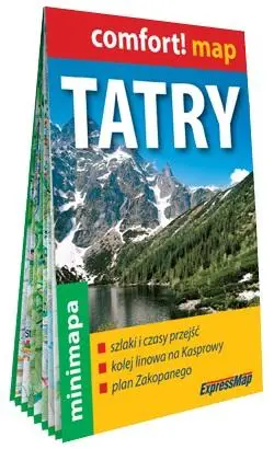 Tatry - mapa turystyczna + Zakopane lam w.2024 - praca zbiorowa