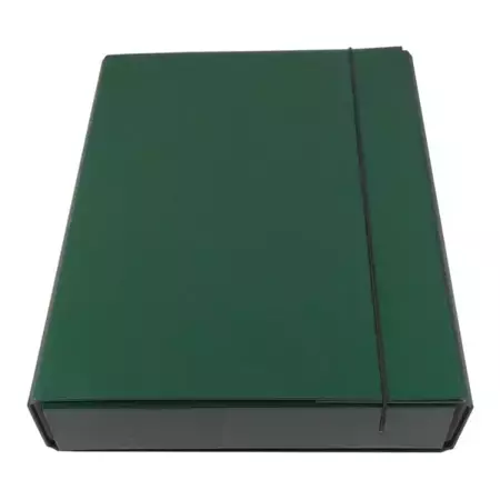 Teczka box z gumką zielona - Ziemia Obiecana