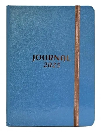 Terminarz 2025 tygodniowy A6+ Journal z gumką MIX - Artsezon