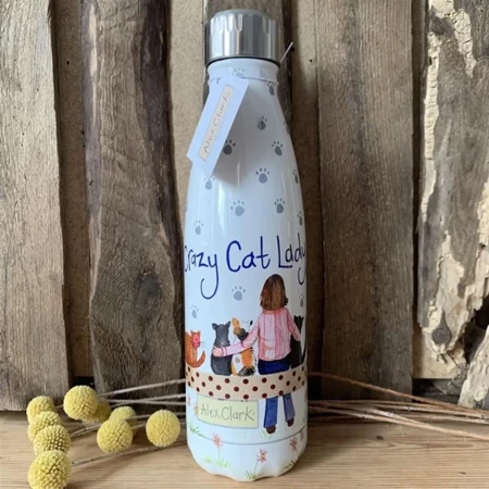 Termos 500ml Crazy Cat Lady Kociara - Alex Clark