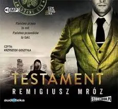 Testament audiobook wyd.2018 - Remigiusz Mróz