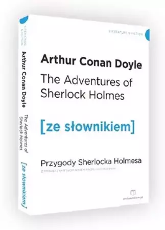 The Adventures of Sherlock Holmes. Przygody Sherlocka Holmesa Książka + podr. słownik - Arthur Conan Doyle
