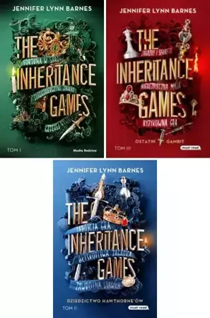 The Interitance Games Tom 1-3 Jennifer Lynn Barnes - Jennifer Lynn-Barnes