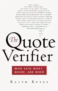 The Quote Verifier - Ralph Keyes