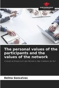 The personal values of the participants and the values of the network - Delma Gonçalves