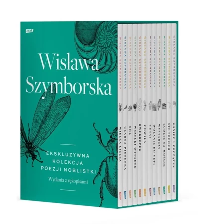 Tomy poetyckie. Kolekcja. Pakiet 12 tomów. - Wisława Szymborska