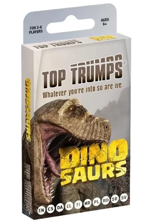 Top Trumps Dinozaury - wersja kartonik - Winning Moves