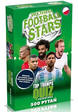 Top Trumps World Football Stars w pudełku - Winning Moves