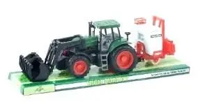 Traktor mały z opryskiem i łyżką - Pegaz Toys