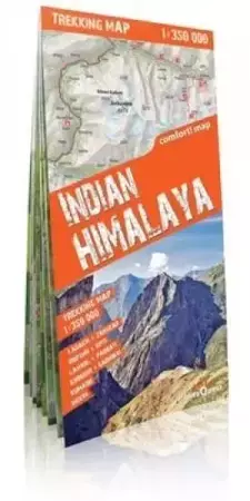 Trekking map Himalaje Indyjskie 1:350 000 mapa - praca zbiorowa