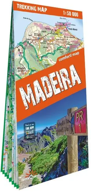 Trekking map Madeira 1:50 000 lam w.2024 - praca zbiorowa