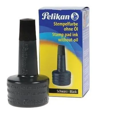 Tusz do stempli 28ml czarny - PELIKAN