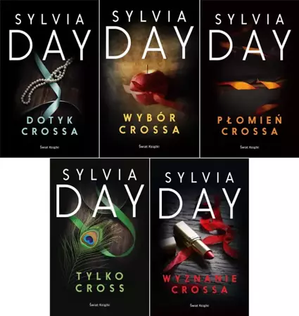 Tylko Cross Saga miłosna Tom 1-5 Sylvia Day - Sylvia Day