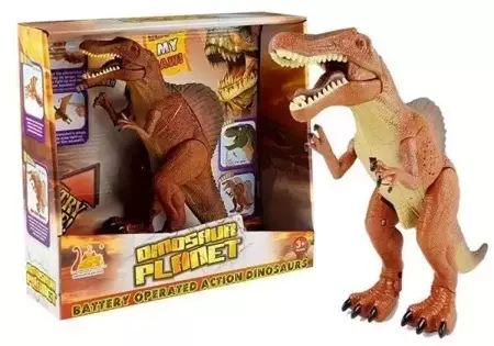 Tyranozaur duży ryczący na baterie - Leantoys