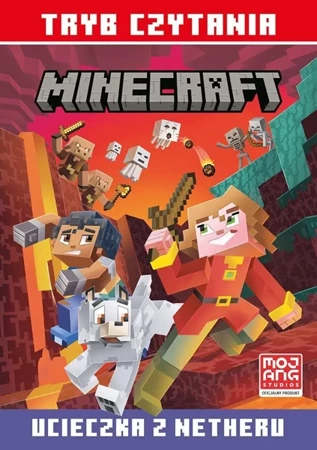 Ucieczka z Netheru. Minecraft. Tryb czytania - Nick Eliopulos, Alan Batson, Anna Hikiert