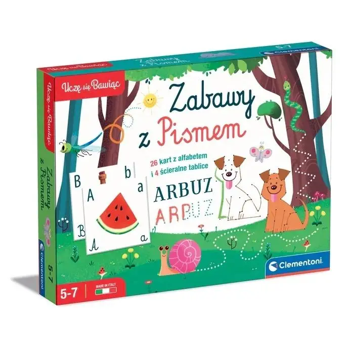 Uczę się bawiąc. Zabawy z pismem - Uczę się bawiąc