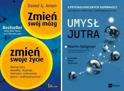 Umysł jutra + Zmień swój mózg, zmień swoje życie - Amen Daniel G.