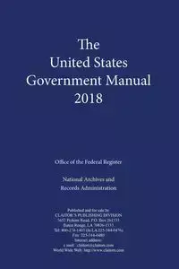 United States Government Manual 2018 - Executive Office of the President