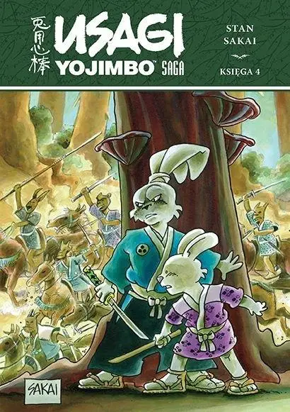 Usagi Yojimbo Saga. Księga 4 - praca zbiorowa