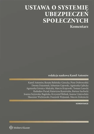 Ustawa o systemie ubezpieczeń społecznych - praca zbiorowa