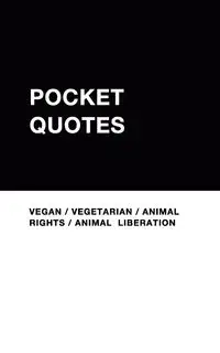 Vegan Pocket Quotes - Joshua Byrd