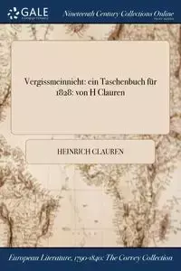 Vergissmeinnicht - Clauren Heinrich