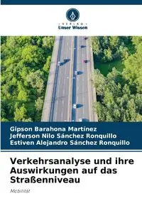 Verkehrsanalyse und ihre Auswirkungen auf das Straßenniveau - Barahona Martínez Gipson