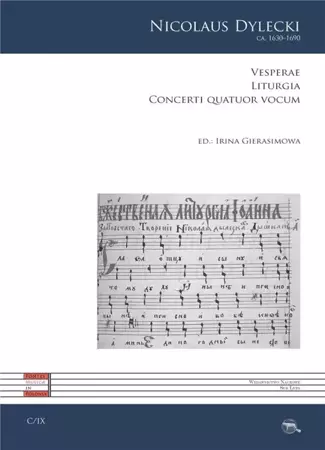 Vesperae. Liturgia. Concerti quatuor vocum - Nicolaus Dylecki