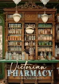 Victorian Pharmacy Coloring Book for Adults - Publishing Monsoon