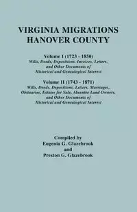 Virginia Migrations - Hanover County - Eugenia G. Glazebrook