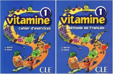 Vitamine 1 Podręcznik Ćwiczenia Francuski CLE - C. Martin, D. Pastor