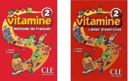 Vitamine 2 Podręcznik Ćwiczenia Francuski CLE - C. Martin, D. Pastor