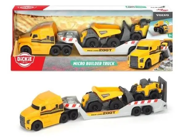 Volvo Micro Builder 32cm - Dickie Toys