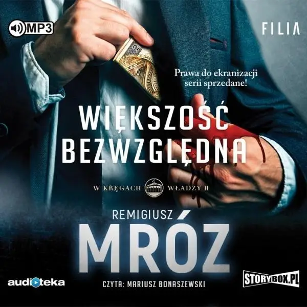 W kręgach władzy T.2 Większość bezwzględna CD - Remigiusz Mróz