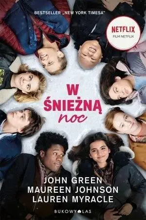 W śnieżną noc okł.filmowa - John Green, Maureen Johnson, Lauren Myracle