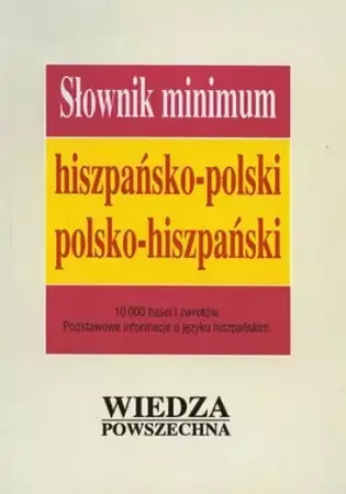 WP Słownik minimum hiszpańsko-polski-hiszpański - Anna Rossa