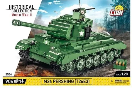 WWII Czołg M26 Pershing. Historical Collection 904 kl. - Cobi