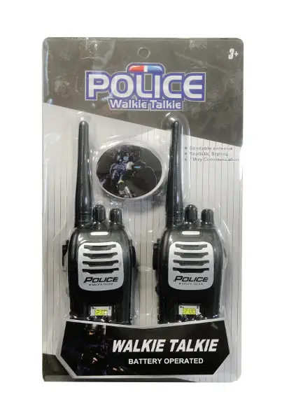 Walkie talkie z motywem policyjnym - SWEDE