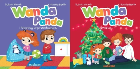 Wanda Panda i kłopoty w przedszkolu+ Wanda Panda i Święta PAK Sylwia Winnik - Sylwia Winnik