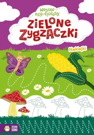 Wesołe esy-floresy. Zielone zygzaczki - praca zbiorowa