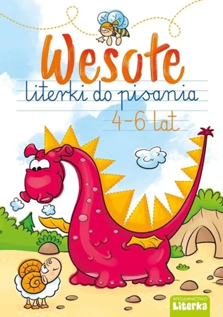 Wesołe literki do pisania 4-6 lat - W.E. Literka