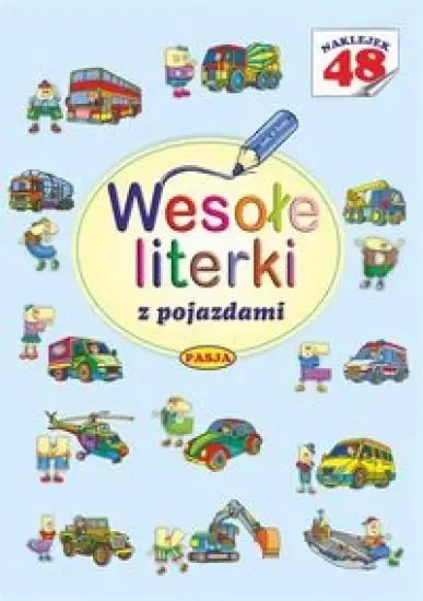 Wesołe literki z pojazdami - Mariola Budek