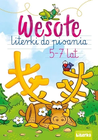 Wesołe literkli do pisania 5-7 lat - W.E. Literka