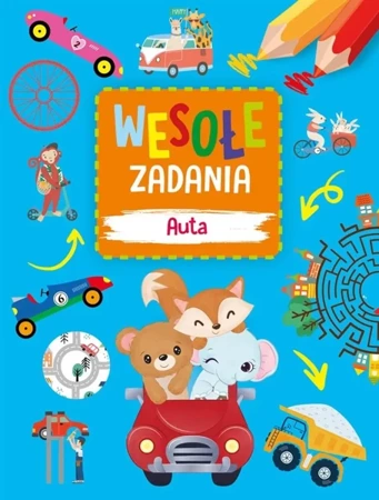 Wesołe zadania. Auta - Monika Kalinowska