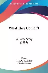 What They Couldn't - Pansy