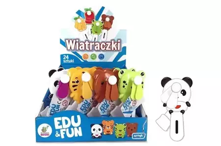 Wiatraczek Zwierzaczek Edu&Fun - Artyk