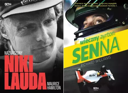 Wieczny Ayrton Senna + Niki Lauda. Naznaczony - Maurice Hamilton